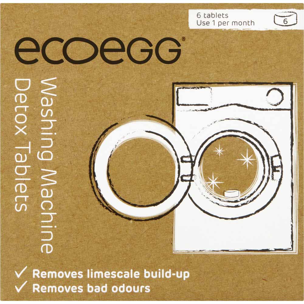 ecoegg Washing Machine Detox Tablets 6 Pack Image 1