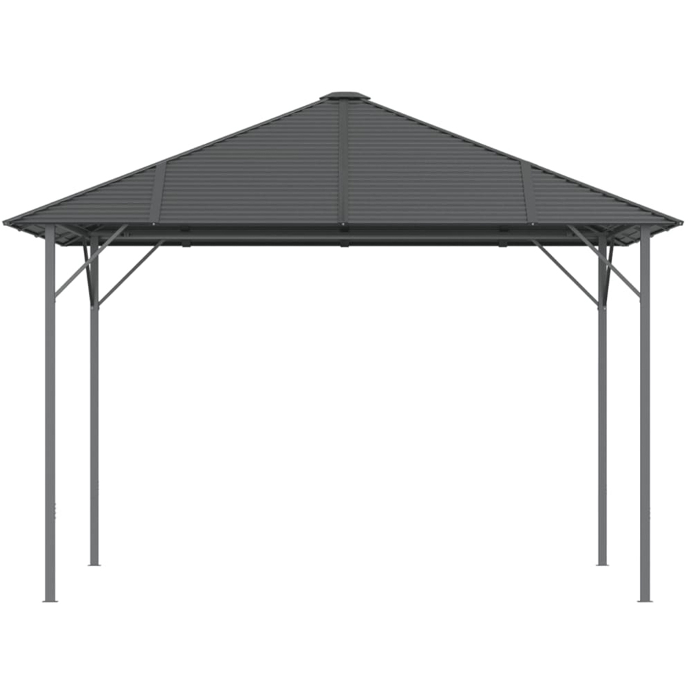 vidaXL 3 x 3m Anthracite Gazebo with Roof Image 3