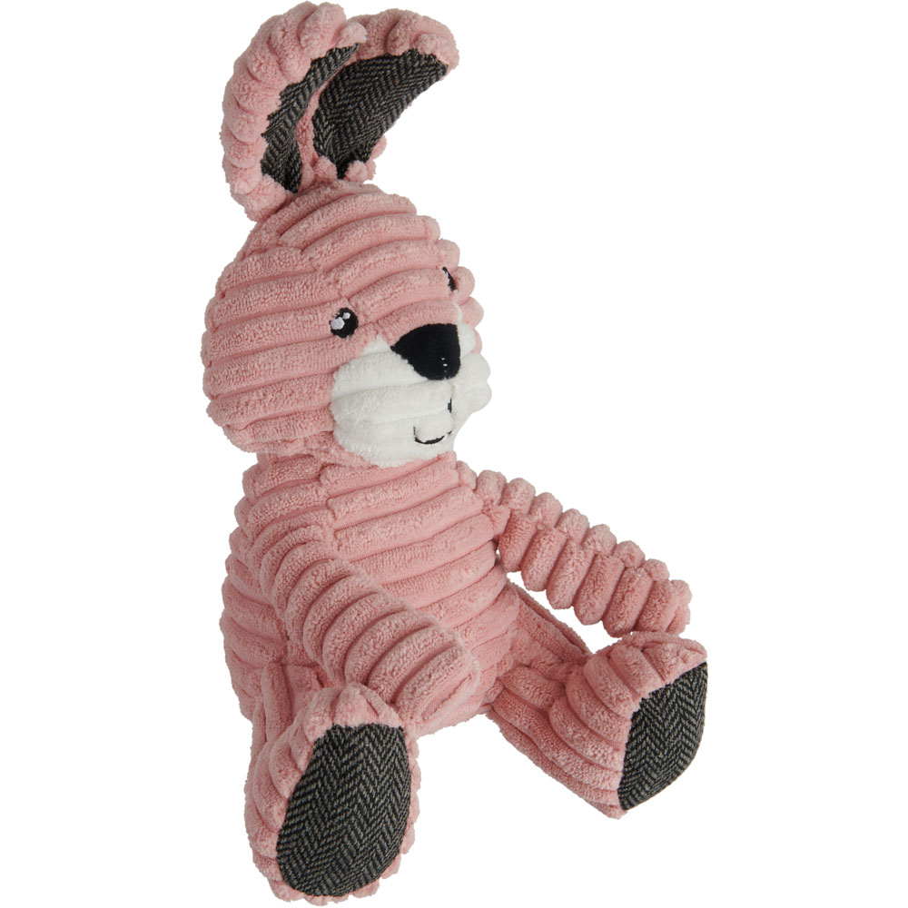 Single Wilko Corduroy Dog Toy in Assorted styles Image 4