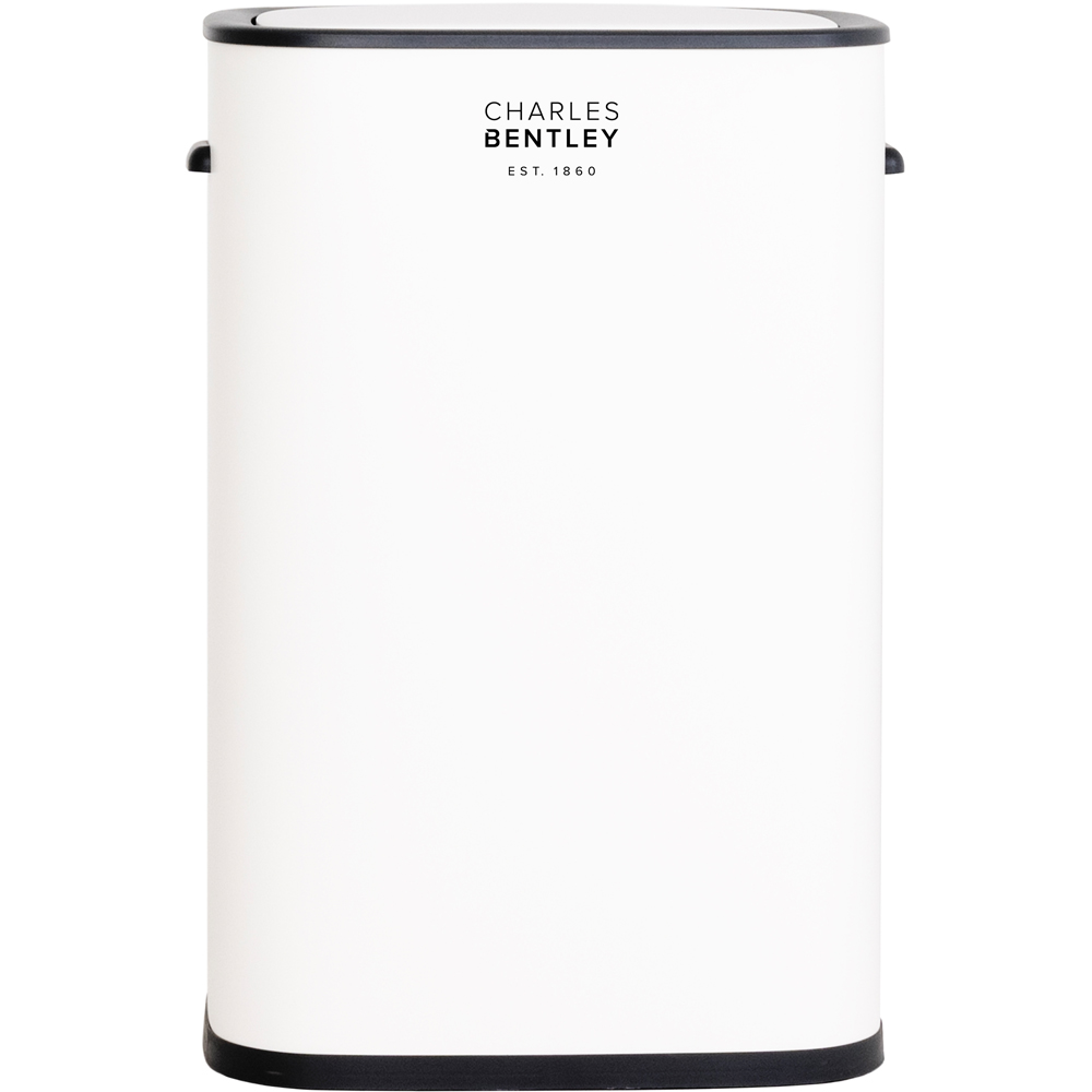 Charles Bentley White Automatic Sensor Bin 55L Image 3