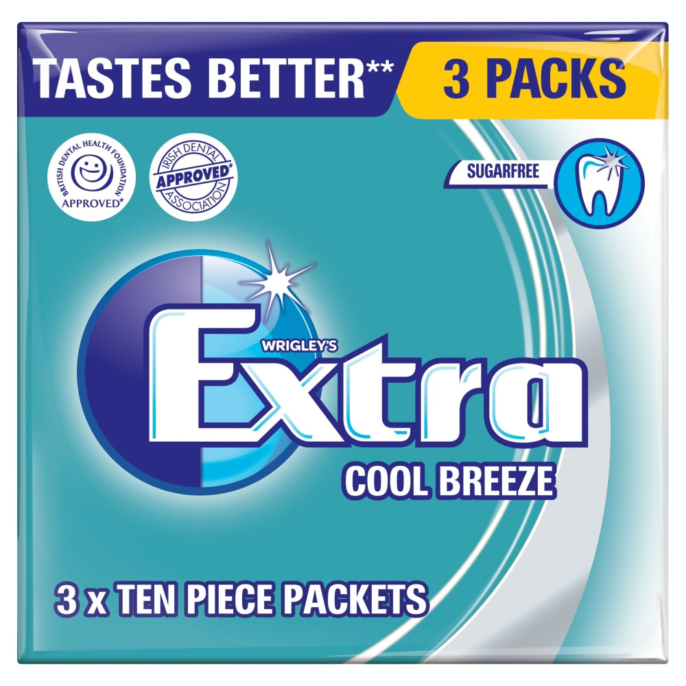Wrigleys Extra Cool Breeze Multipack 3pk Image