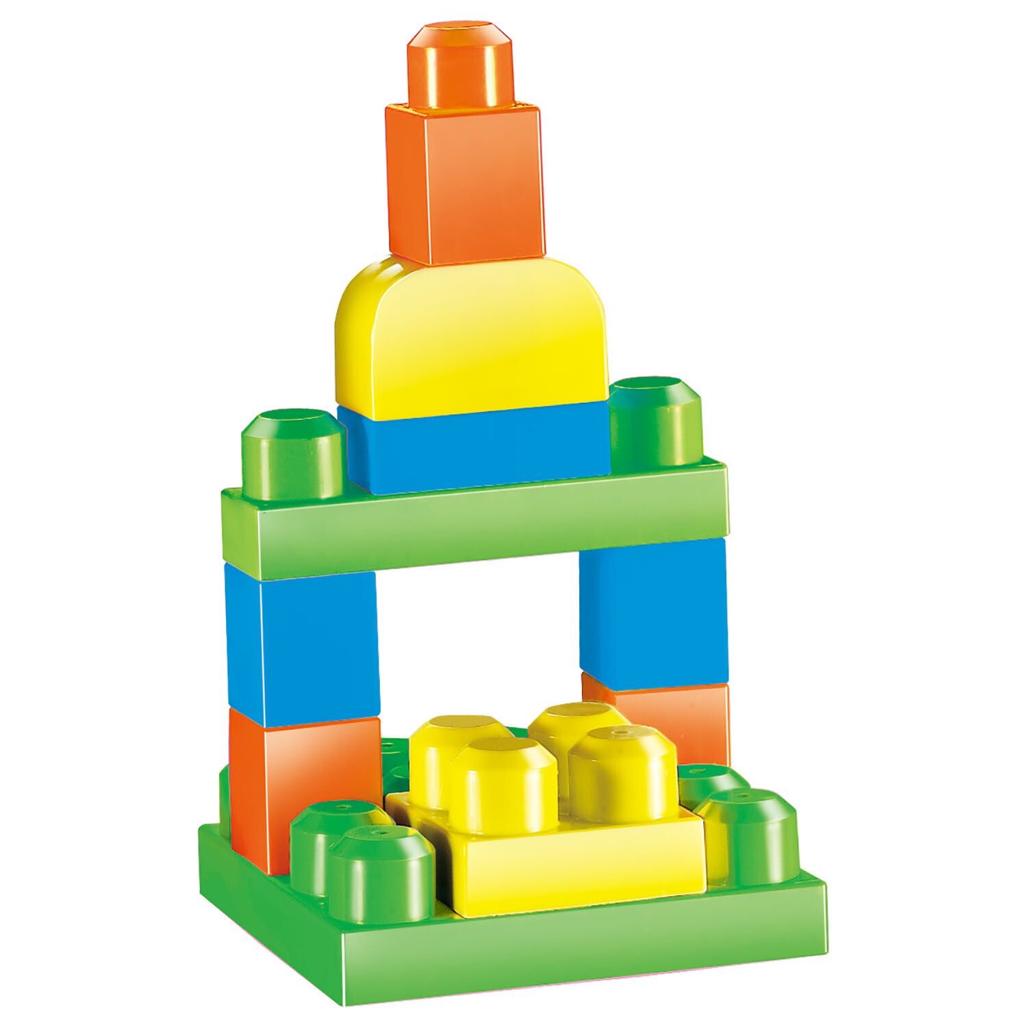 60 Piece Transportation Blocks - Multicolour Image 6