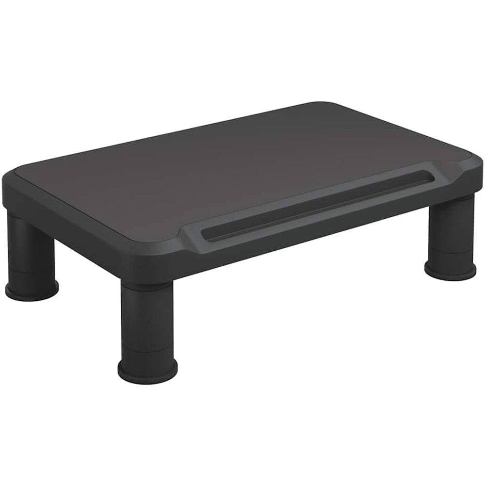 vidaXL Black Monitor Stand Image 1