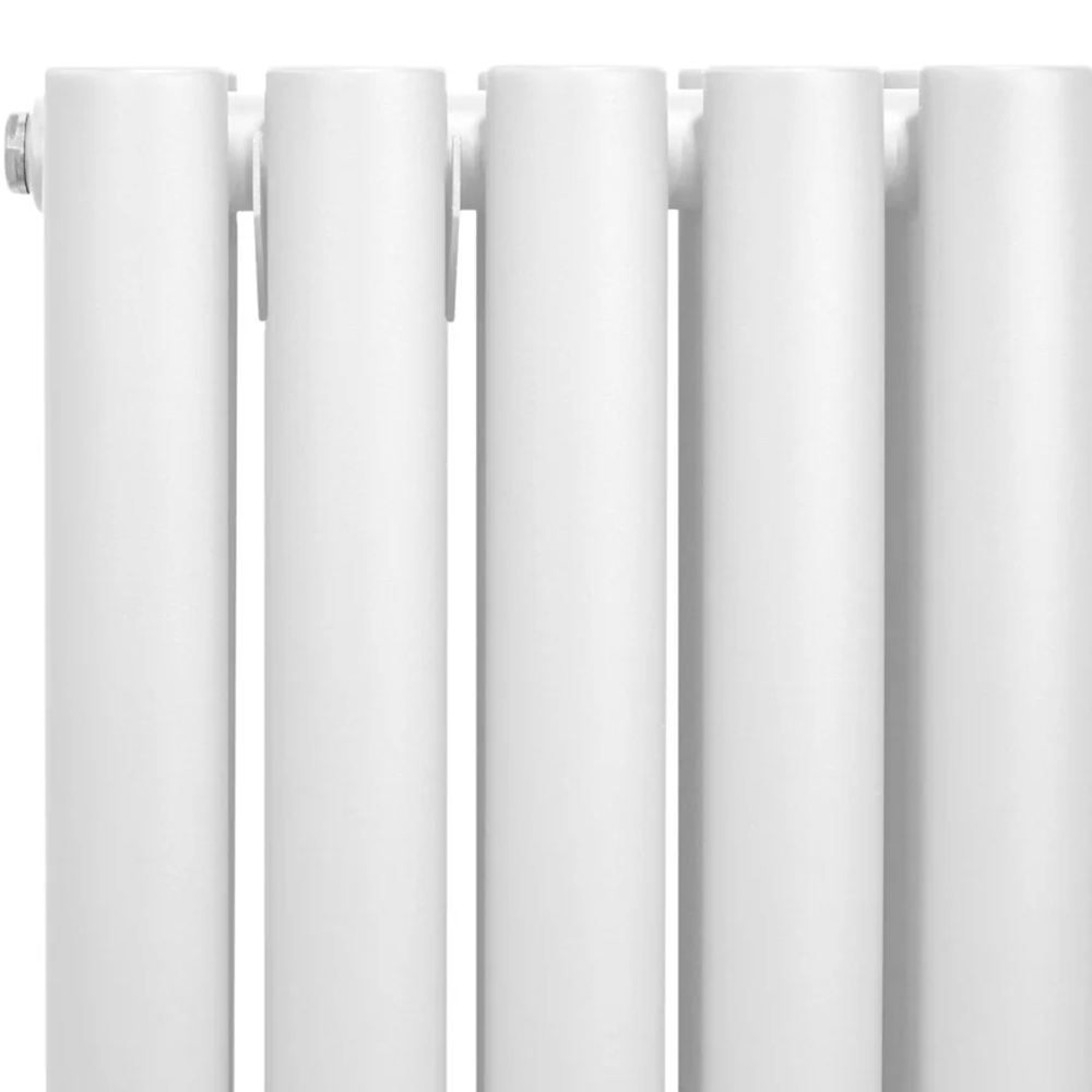 Monster Shop 4816BTU White Oval Column Radiator 1800 x 360mm Image 4