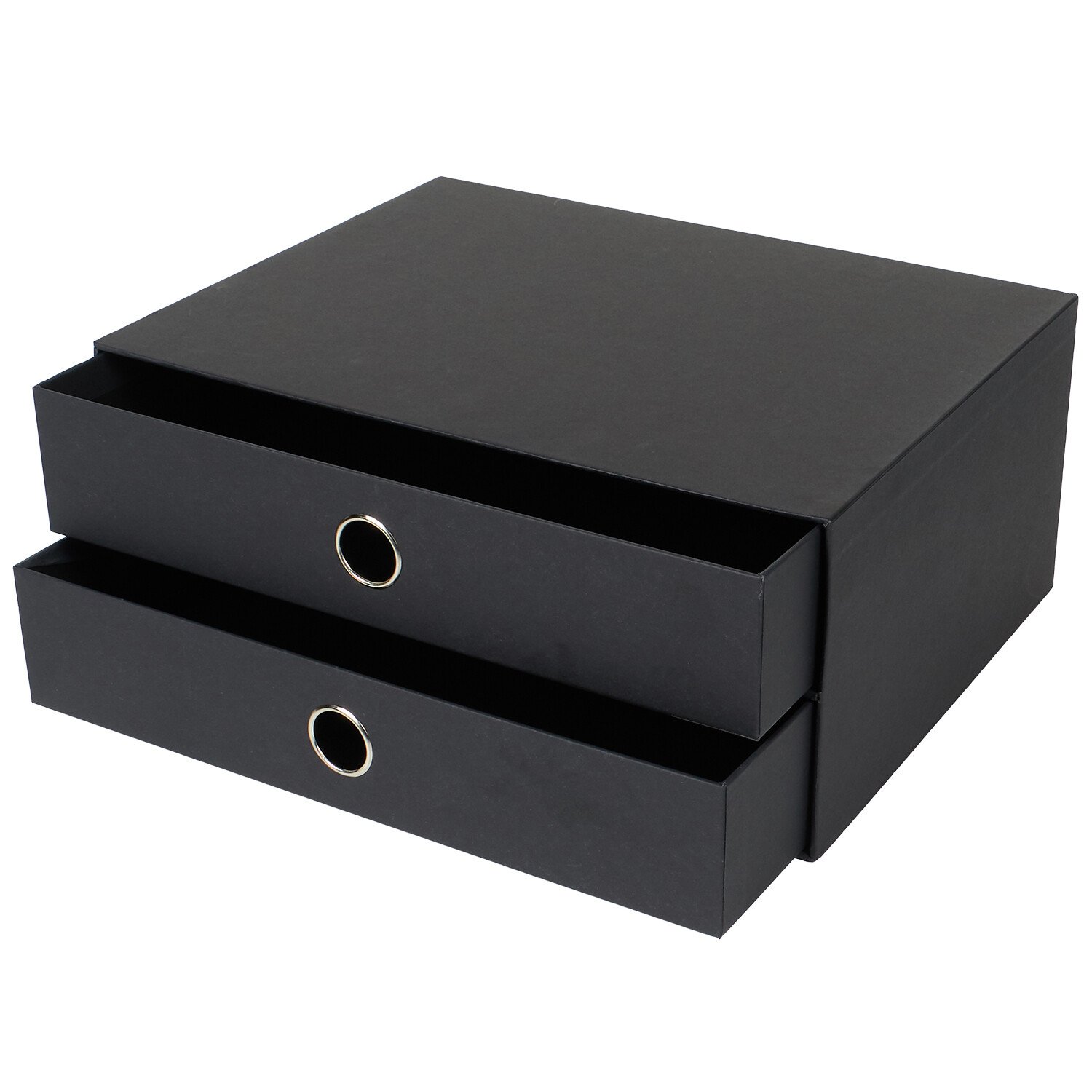 Black and Silver Double Chest - Black and Silver Image 1