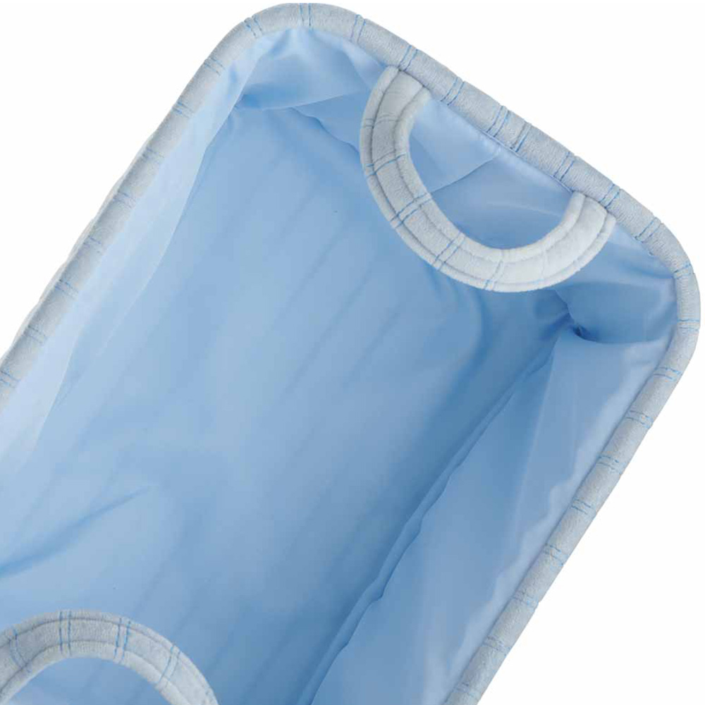 Wilko Blue Fabric Storage Tote 2 Pack Image 8