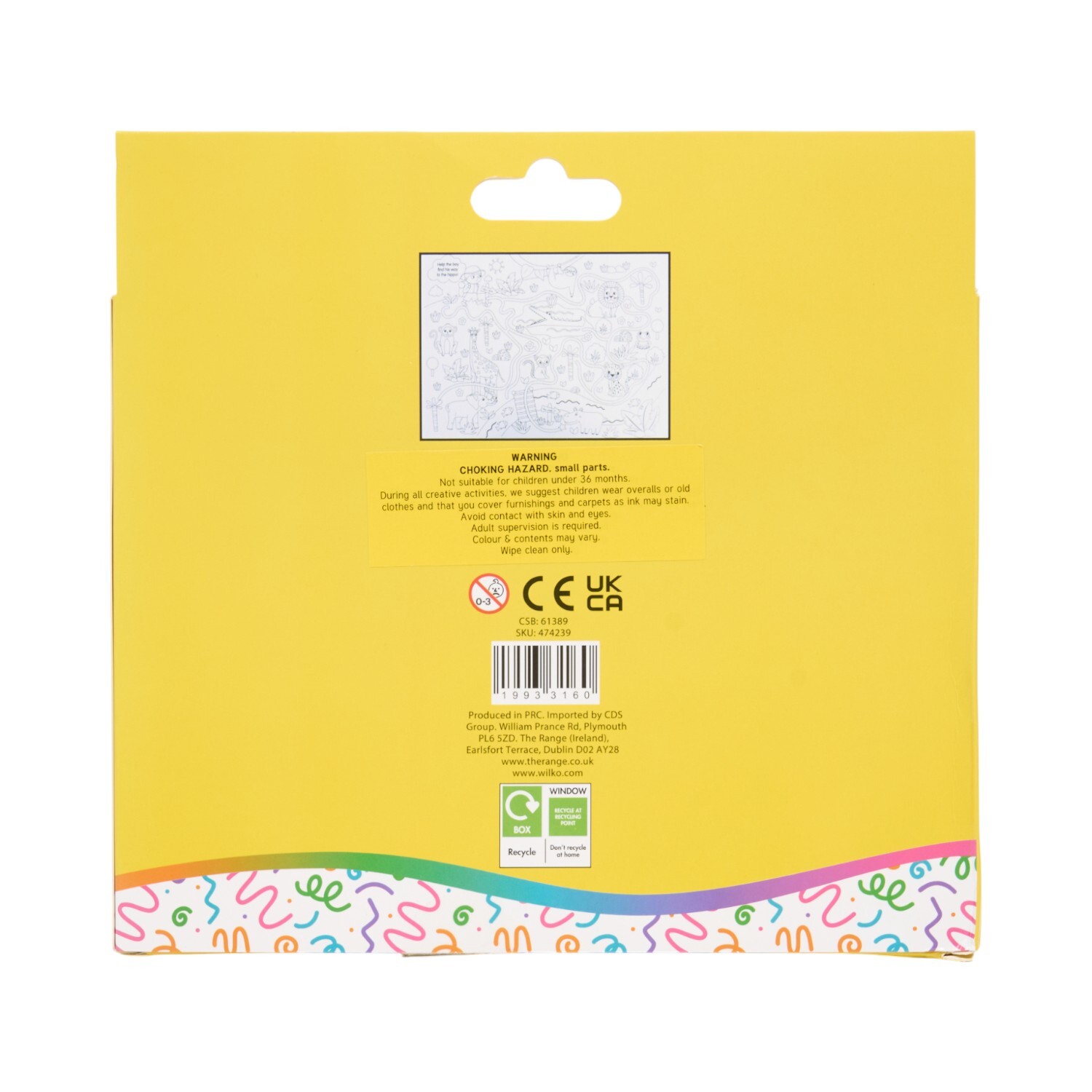 Colour In Cleanable Silicone Placemat Image 6