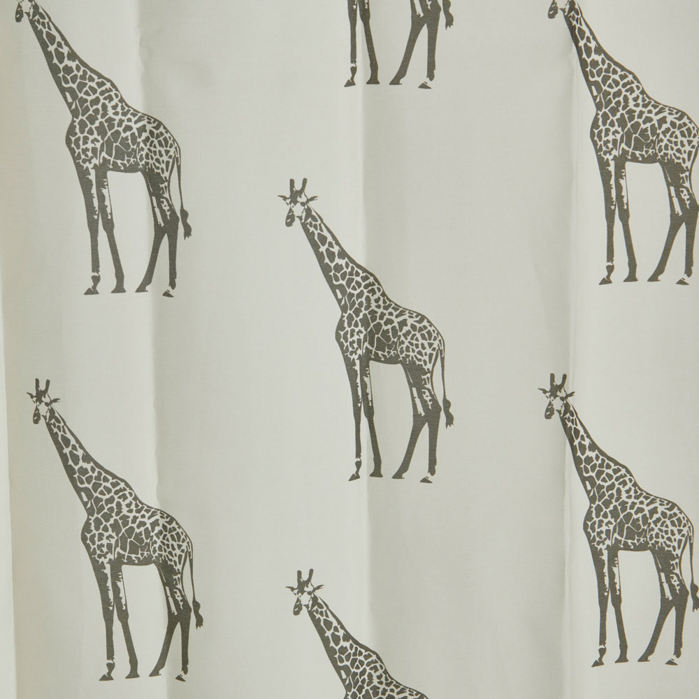 Wilko Giraffe Shower Curtain 180 x 180cm Image 3