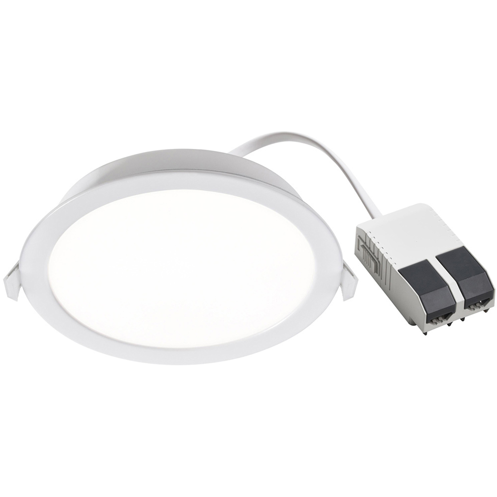 Nordlux Manacor 18 White Round Downlight Image 1