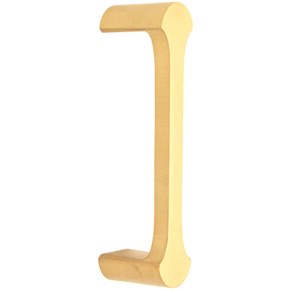 Spira Brass Tulip Satin Brass Cabinet Pull Handle 115mm Image 1