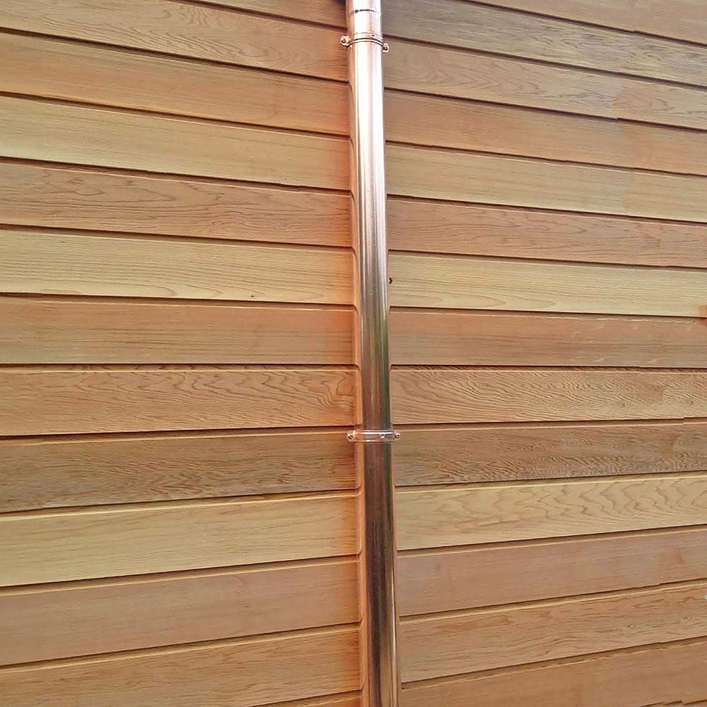 Metal Gutta Copper Downpipe Image 3