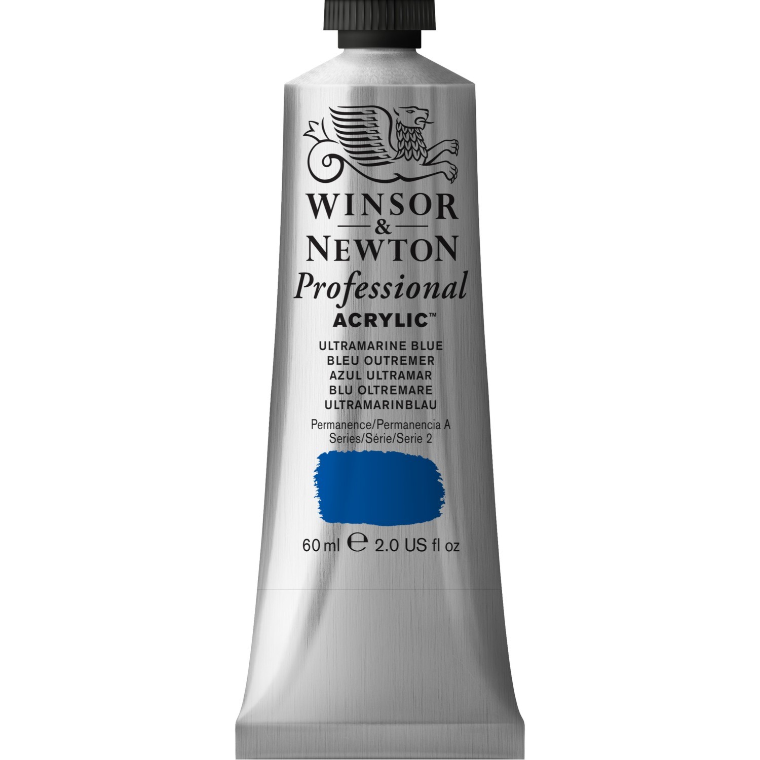 Winsor and Newton 60ml Professional Acrylic Paint - Ultramarine Blue Image 1