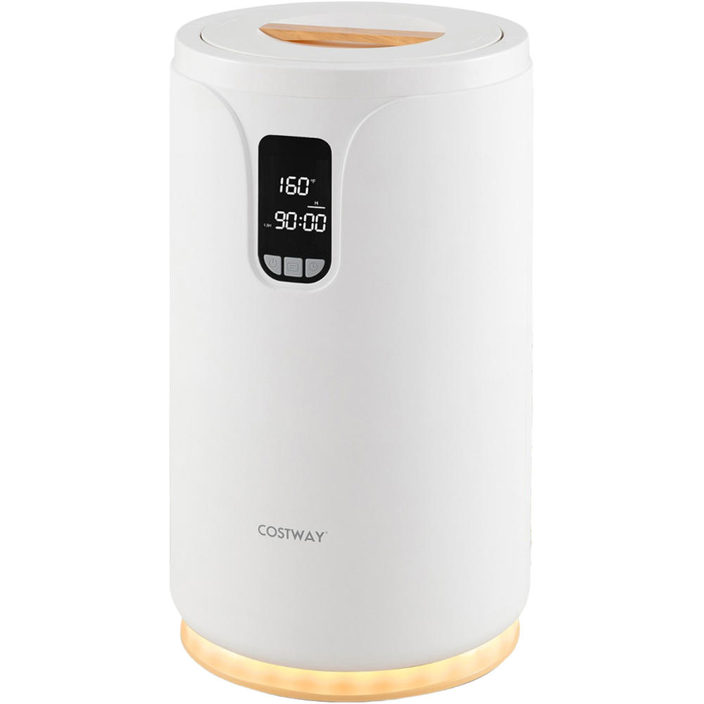 Costway White Towel Heater with Heating Time 20L Image 1