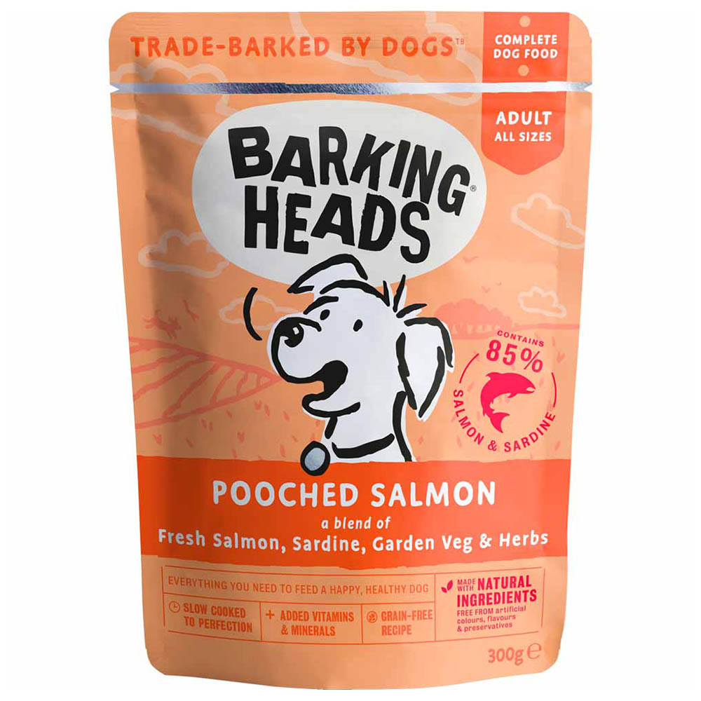 Barking Heads Pooched Salmon 300g Image 1
