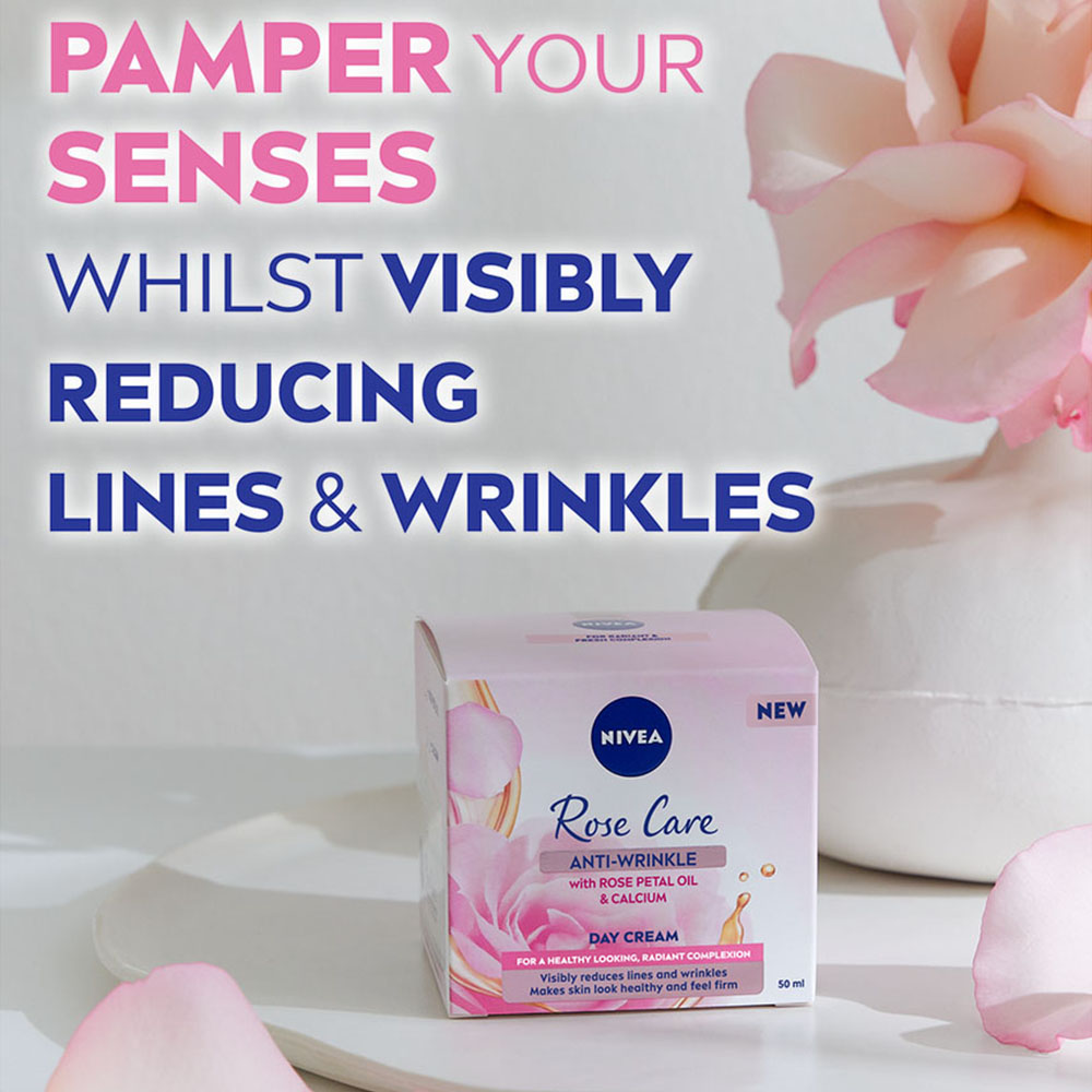 Nivea Rose Care Anti-Wrinkle Day Cream Image 2