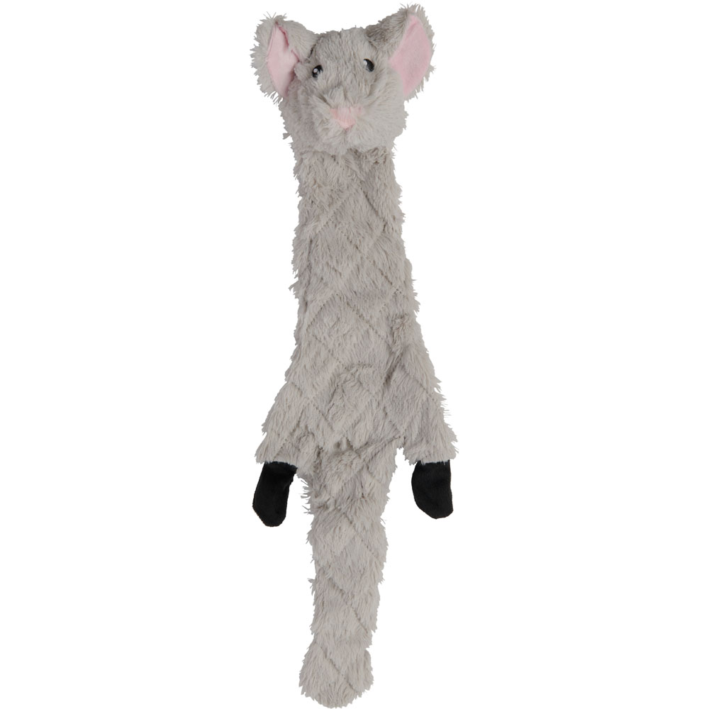 Wilko Flat Mouse Dog Toy Image 1