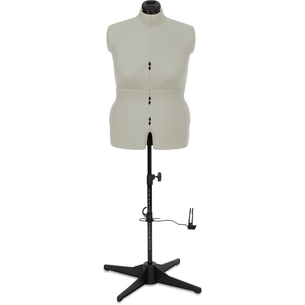 Sewing Online 023818-CREAM Cream Adjustable 8-Part Dressmakers Dummy with Hem Marker Large Image 2