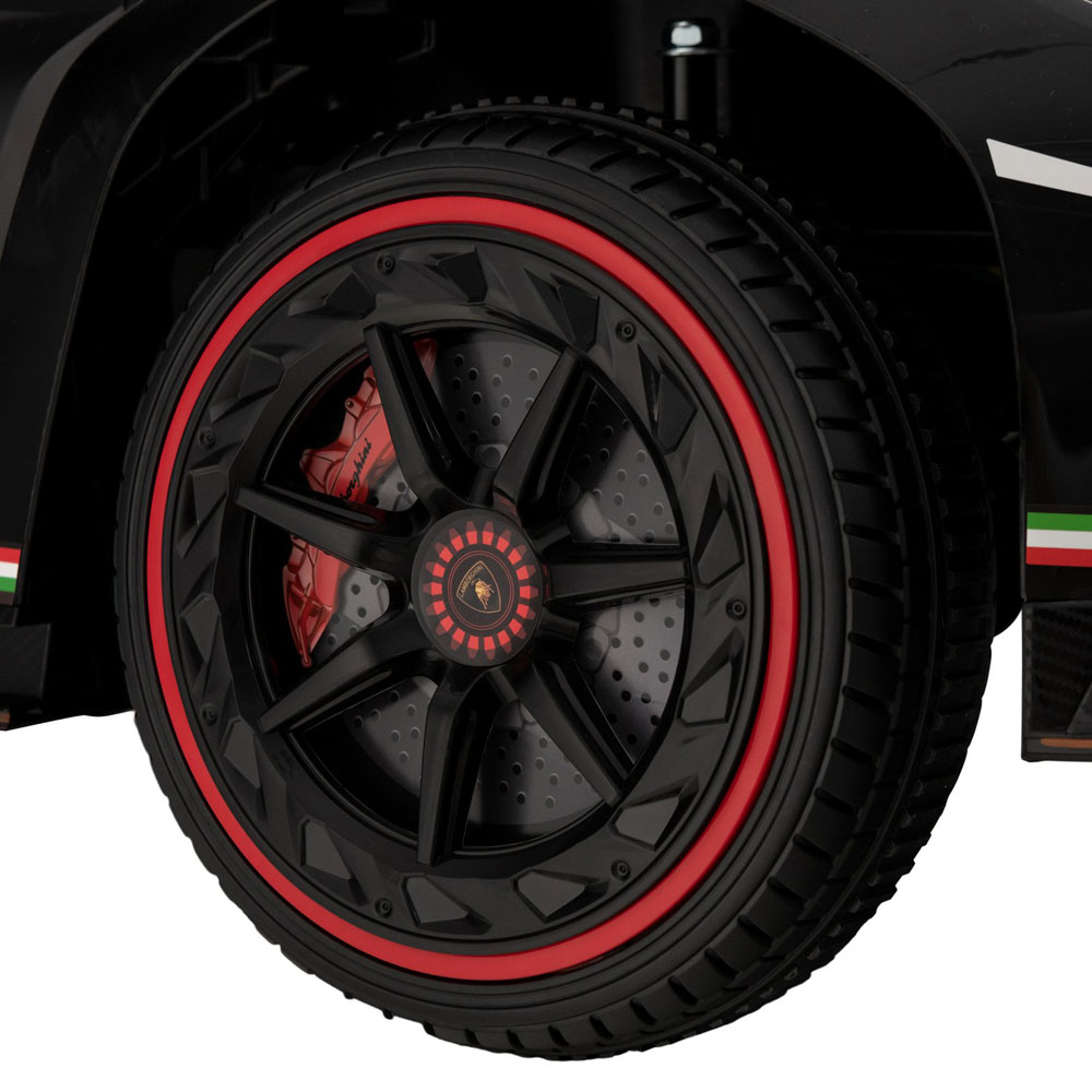 Costway Black Lamborghini 4WD Kids Ride-On Car Image 3