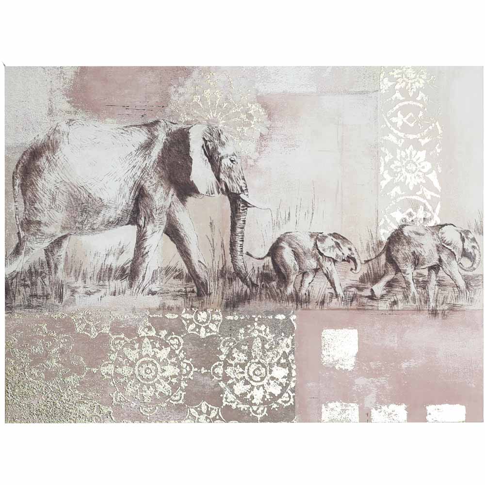 Arthouse Elephant Canvas  79.5cm x 60cm x 5.5cm Image 1