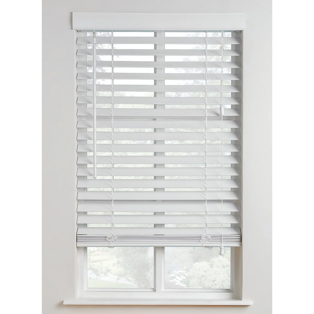 PVC Venetian Blind White 60cm Image 2