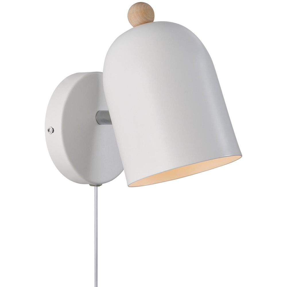 Nordlux Gaston White Adjustable Wall Light Image 1
