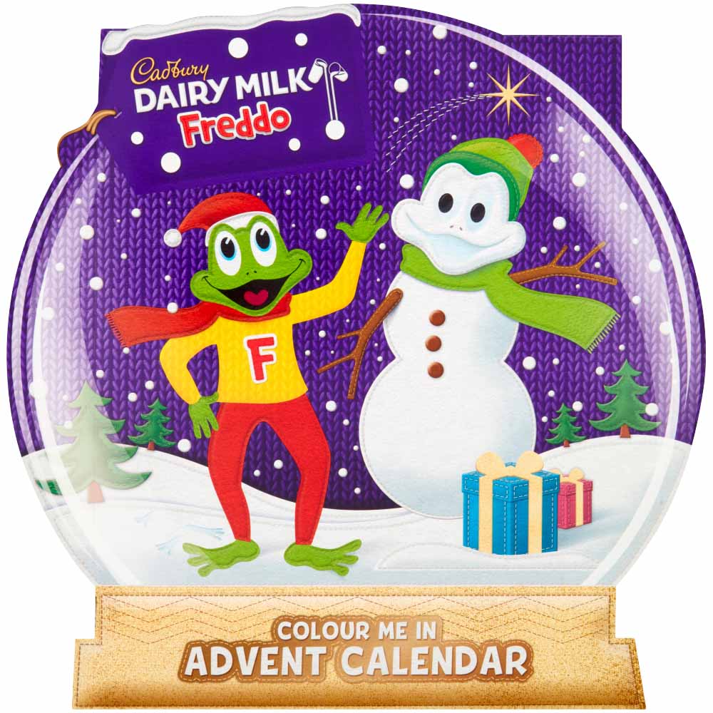 Freddo Colour Me Advent Calendar 102g Image