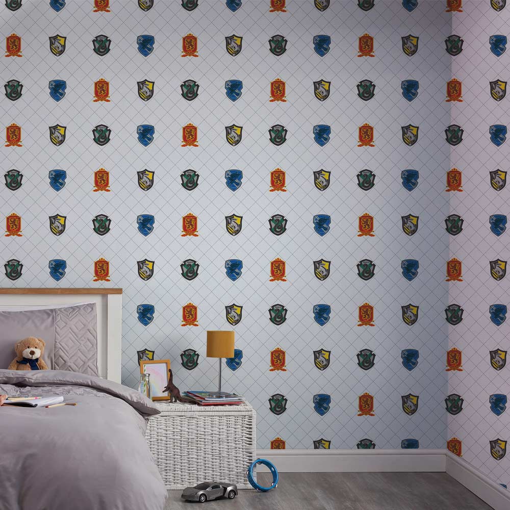 Harry Potter House Pride Wallpaper Multi Wilko