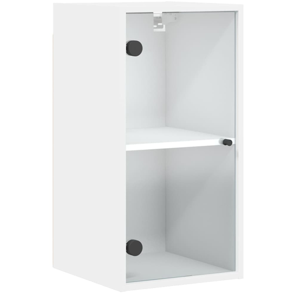 vidaXL 2 Door White Wall Cabinet Image 2