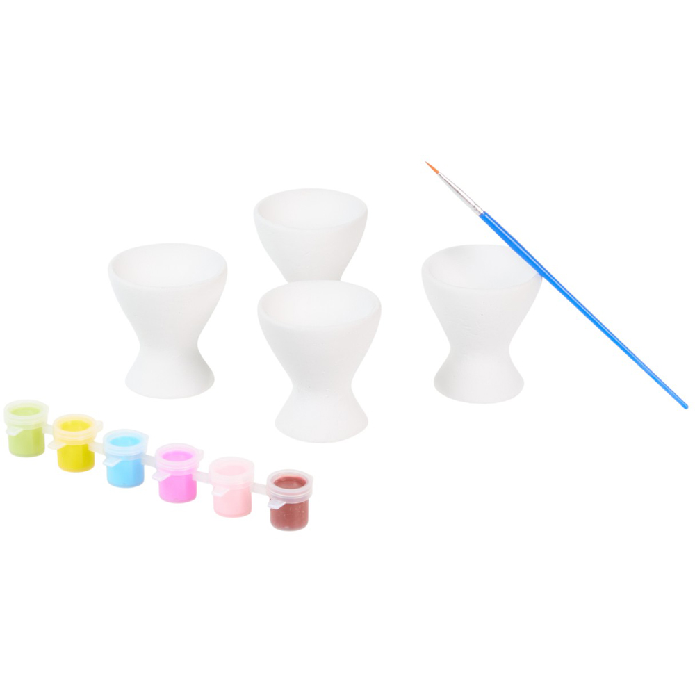 Easter Paint Your Own Egg Cups Kit 4 Pack Image 1