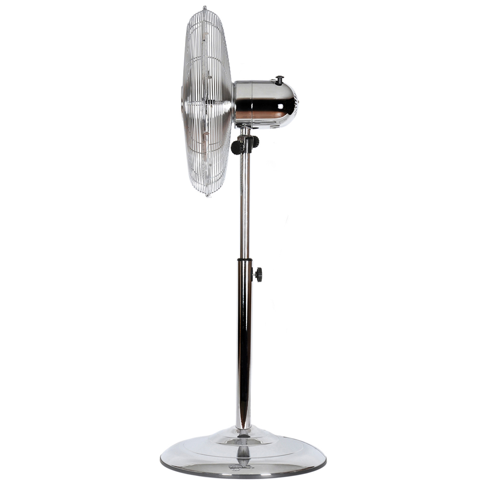 Igenix Silver Chrome Pedestal Fan 16 inch Image 3