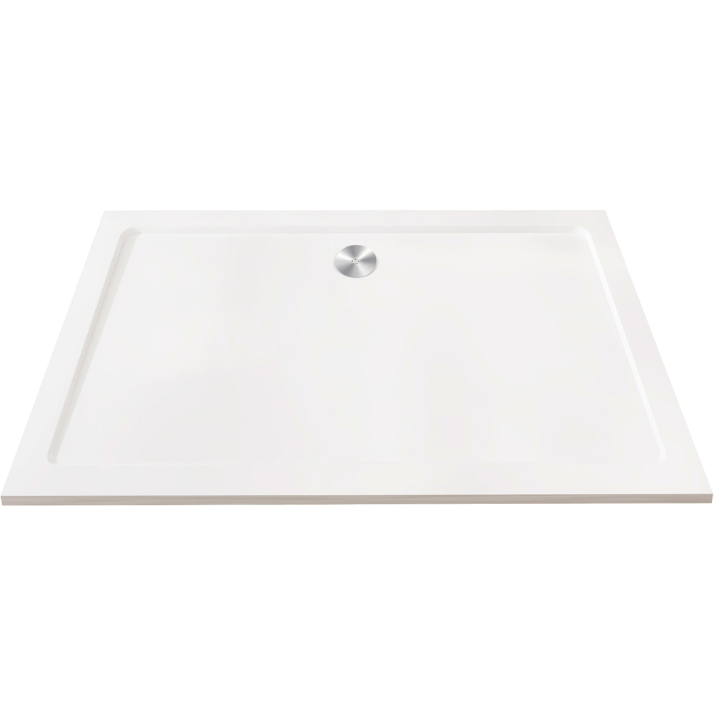 Stech Homes Rectangular Slimline Shower Tray 1200 x 800 x 30mm Image 1