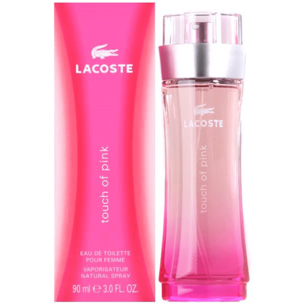 Lacoste Touch of Pink Eau De Toilette 90ml Spray Image 2