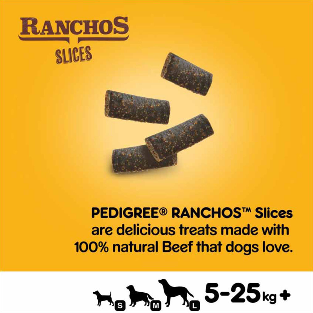 Pedigree Ranchos Adult Dog Treats Beef 8 Pack 60g Image 8