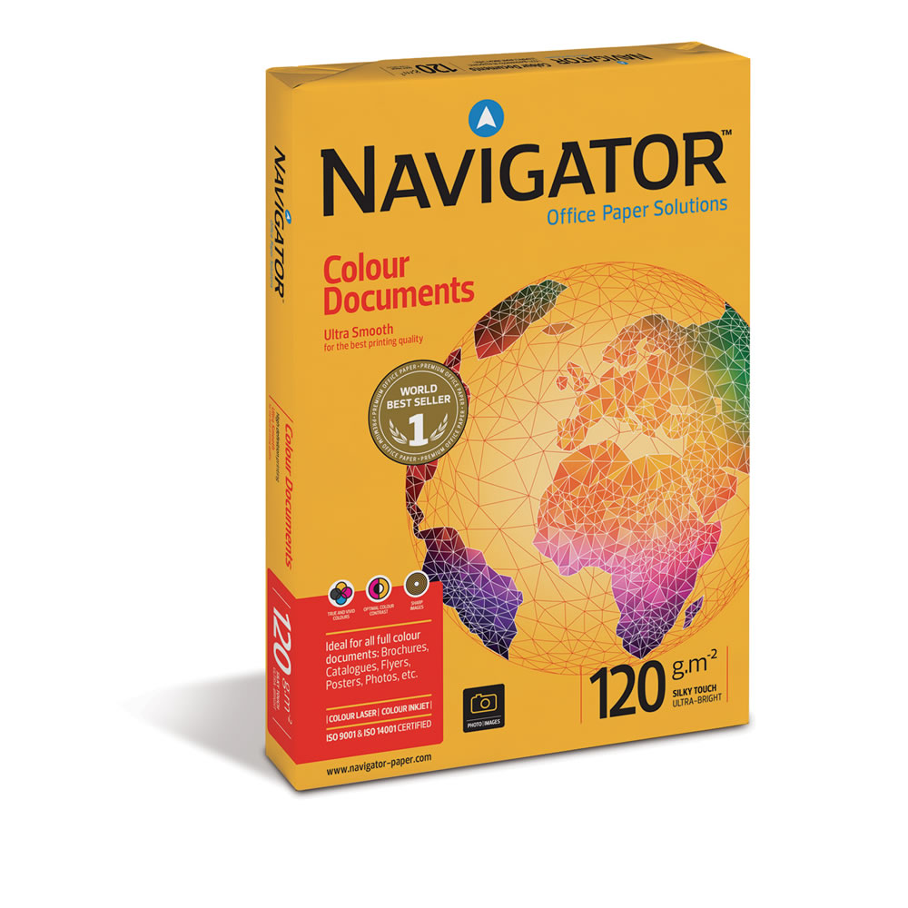 Navigator 120gsm Colour Document Paper 250 Sheets Image
