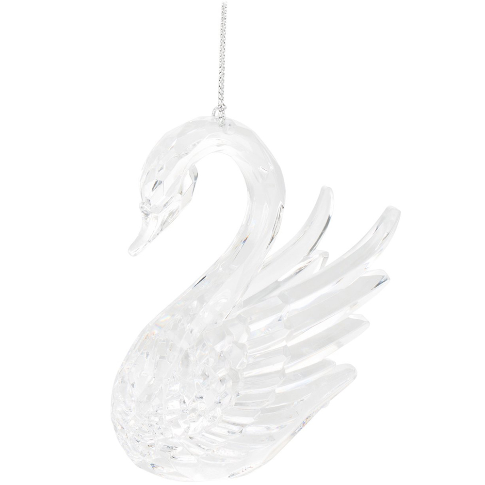 Dazzling Swan Hanging Decoration Image