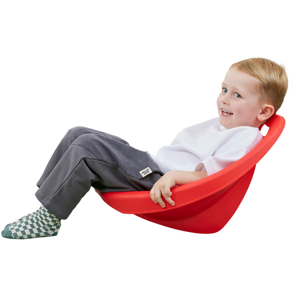 Liberty House Toys Kids Red Floor Rocking Chair Image 3