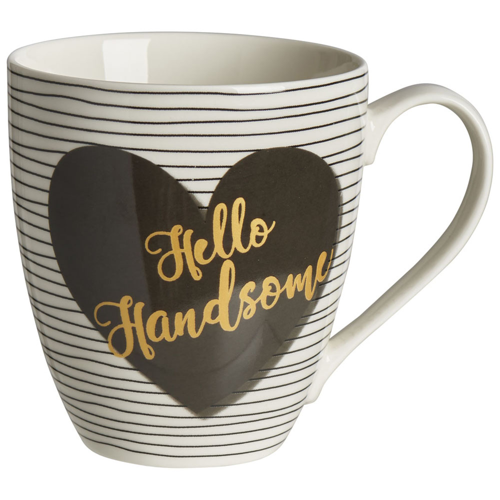 Wilko Hello Handsome Mug Image 1