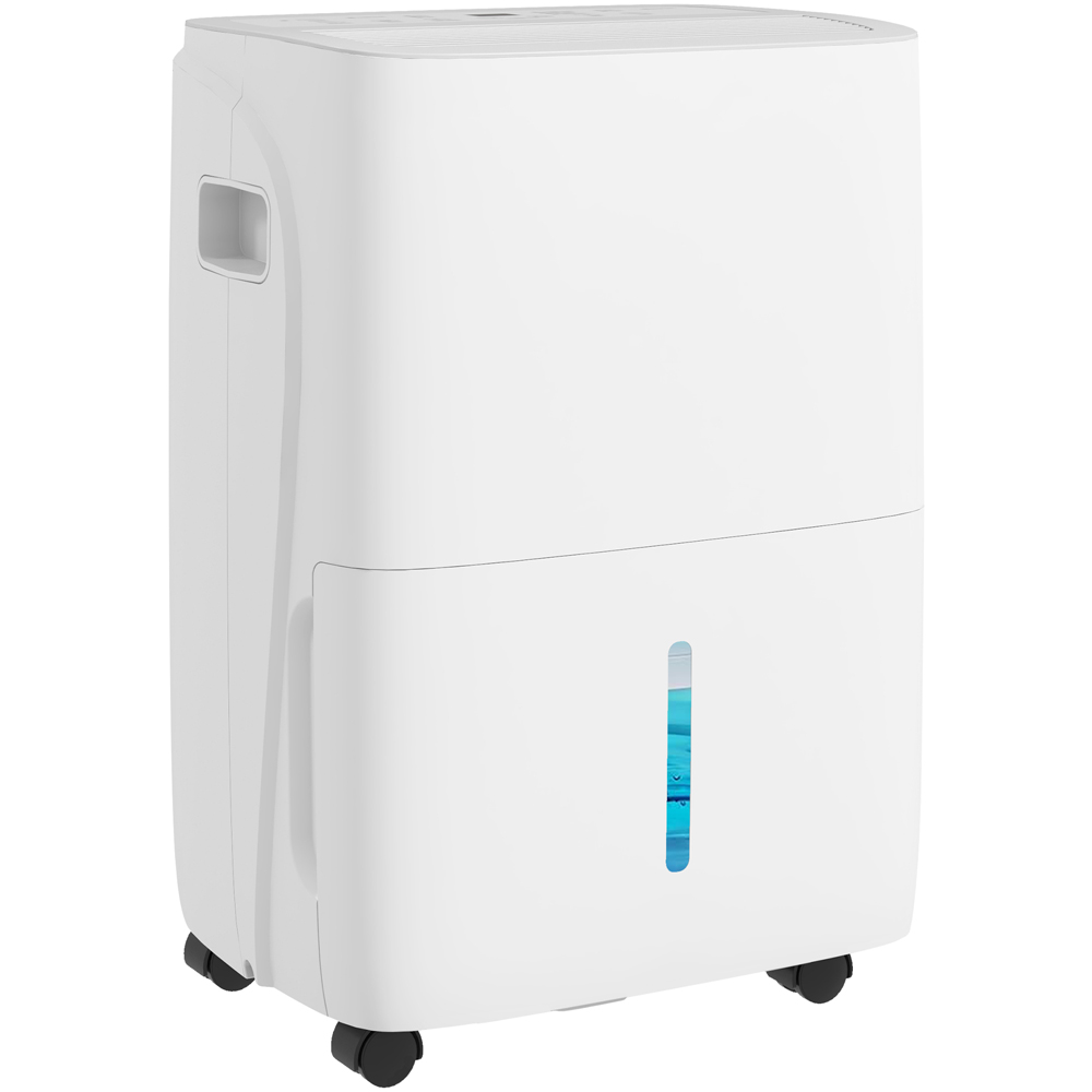 Portland White Portable Dehumidifier with Timer 30L Image 1