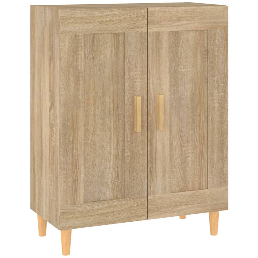 vidaXL 2 Door Sonoma Oak Sideboard Image 2
