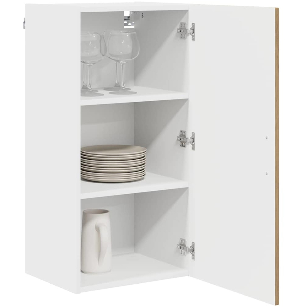 vidaXL Kalmar Single Door Artisan Oak Wall Kitchen Cabinet Image 3