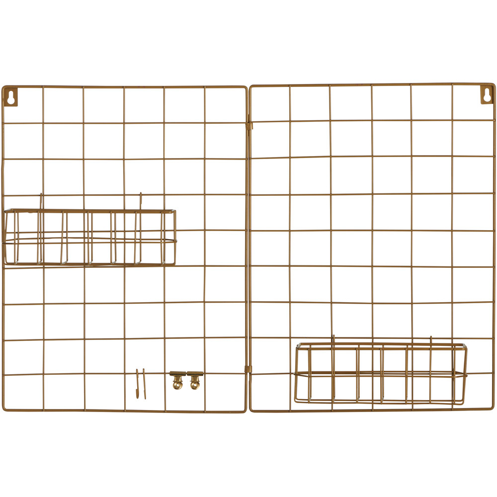 Wilko Gold Wire Wall Grid Wilko