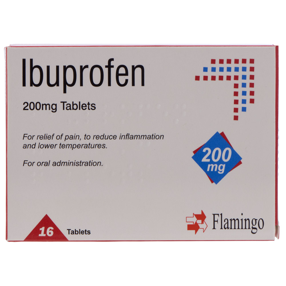 Galpharm Ibuprofen 200mg 16 Caplets Image 1