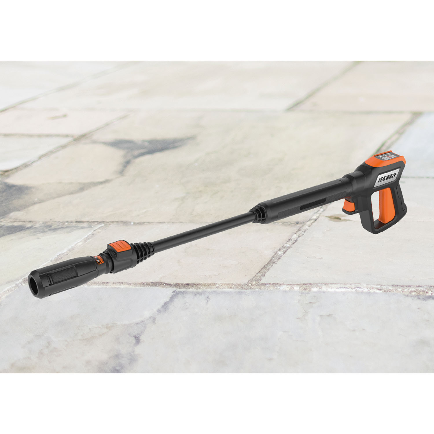 Saber 2000W Pressure Washer Black and Orange Image 4