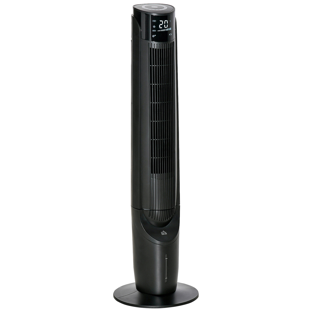 HOMCOM Black 4 in 1 Mobile Air Conditioner Image 1