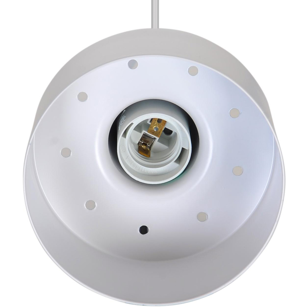 Nordlux Matis E27 White Pendant Light Image 6