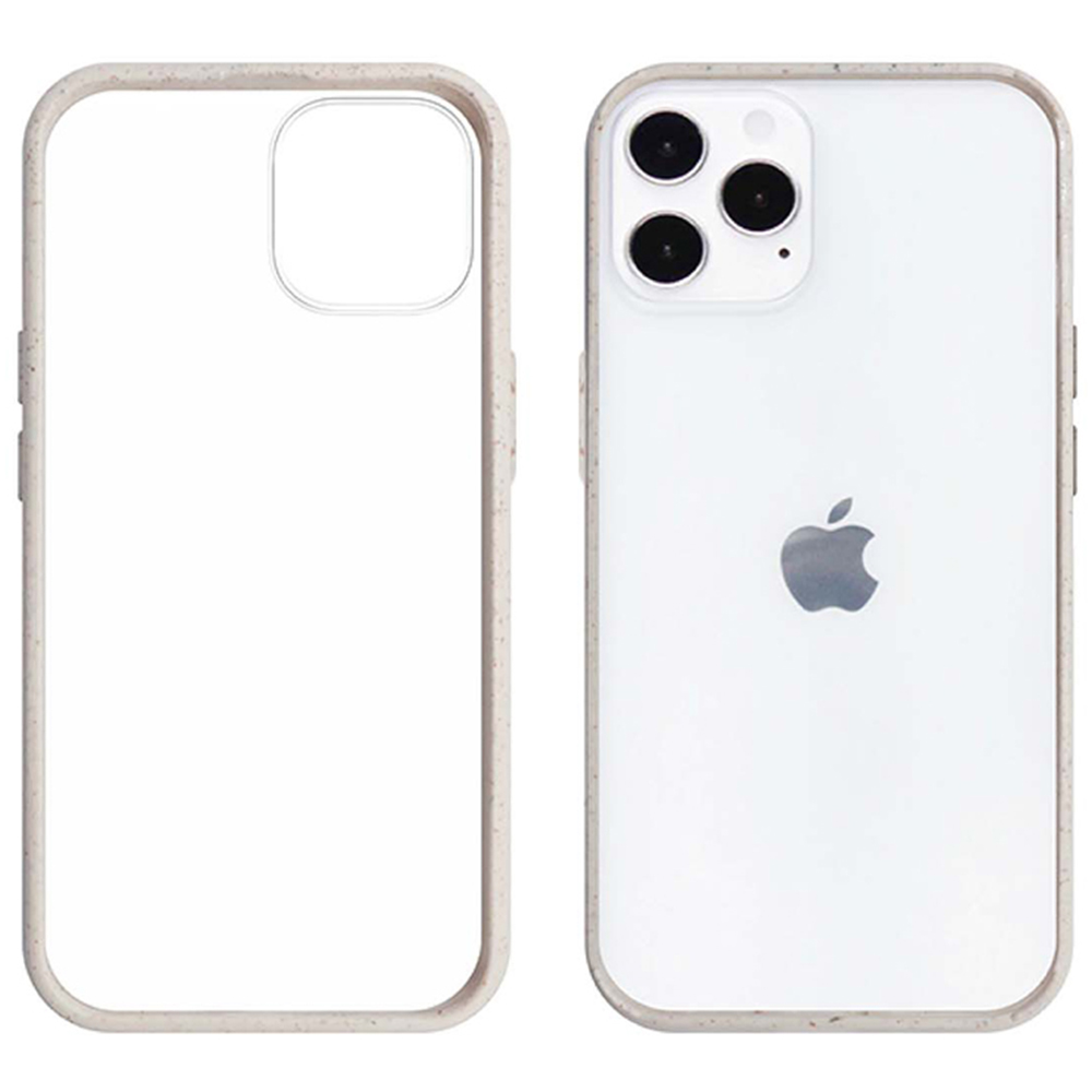 MiTEC White Trim Bioplastics iPhone 13 Pro Phone Case Image 1