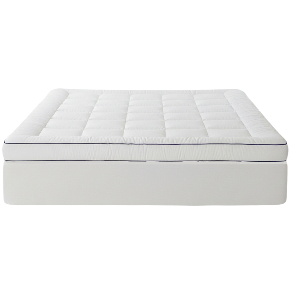 MHG Living Double Quilted Mattress Topper Image 1