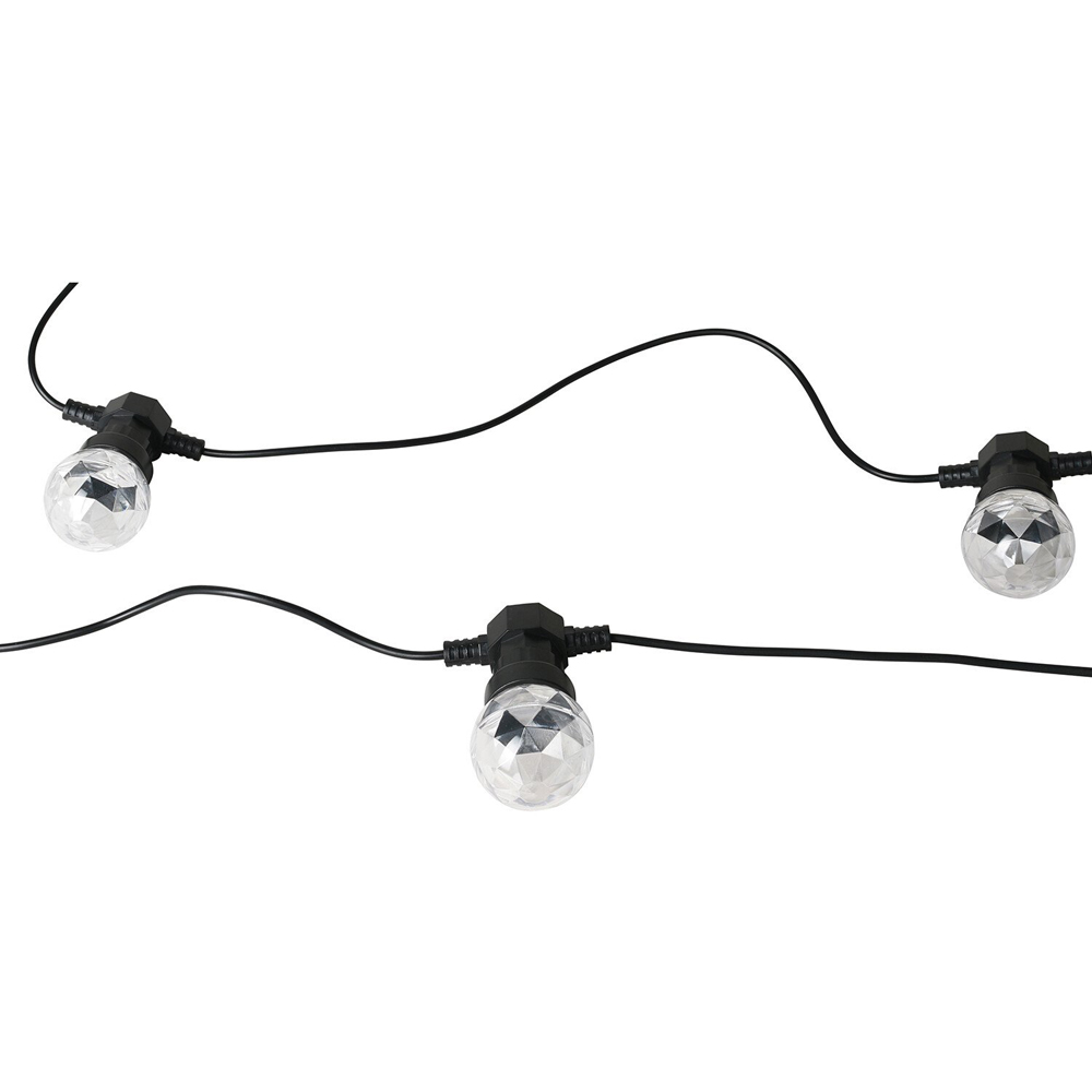 Disco Party String Light 10 LED  - Black Image 2