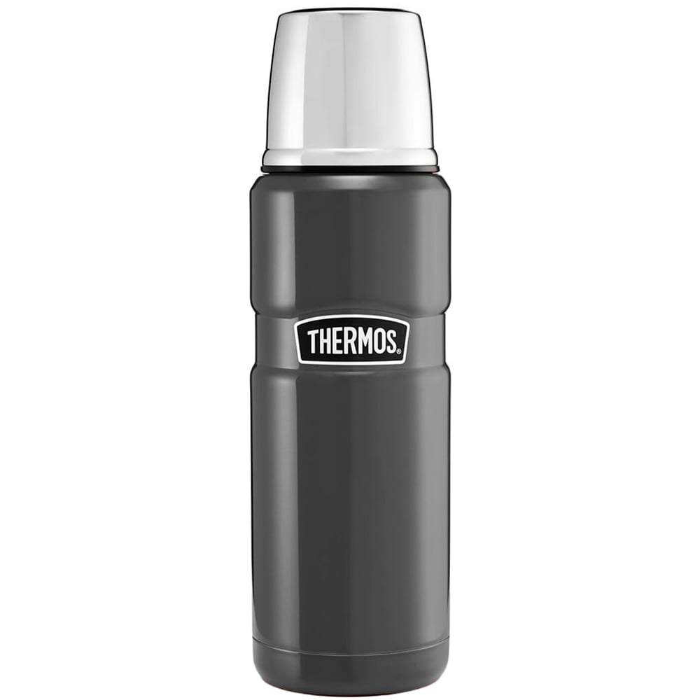 Thermos King Flask - Gunmetal Image 1