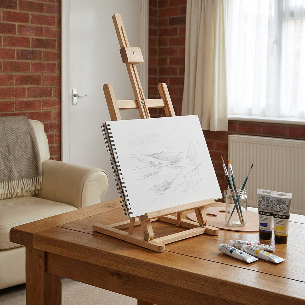 Art Studio Simple Table Easel Image 2